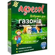 Мінеральне добриво для газона супер багатокомпонентне 20-5-9,4 Agrecol, (1 кг) - SAD.UA#$#Мінеральне добриво для газона супер багатокомпонентне 20-5-9,4 Agrecol, (1 кг) - SAD.UA