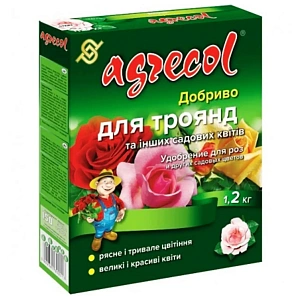 Мінеральне добриво для троянд 16-14-16 Agrecol, (1,2кг)