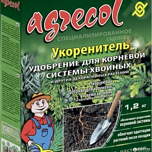Мінеральне добриво для корневої системи хвойних 7-21-7 Agrecol, (1,2 кг)